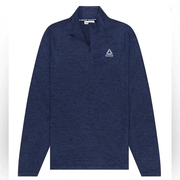 Reebok Men's Trail Quarter-Zip Active Pullover Sweatshirt 3XL - Picture 1 of 3